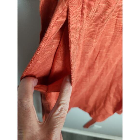 Toad and & Co Cue Wrap dress sz S pockets orange gorpcore eco outdoors recycled - Picture 4 of 11